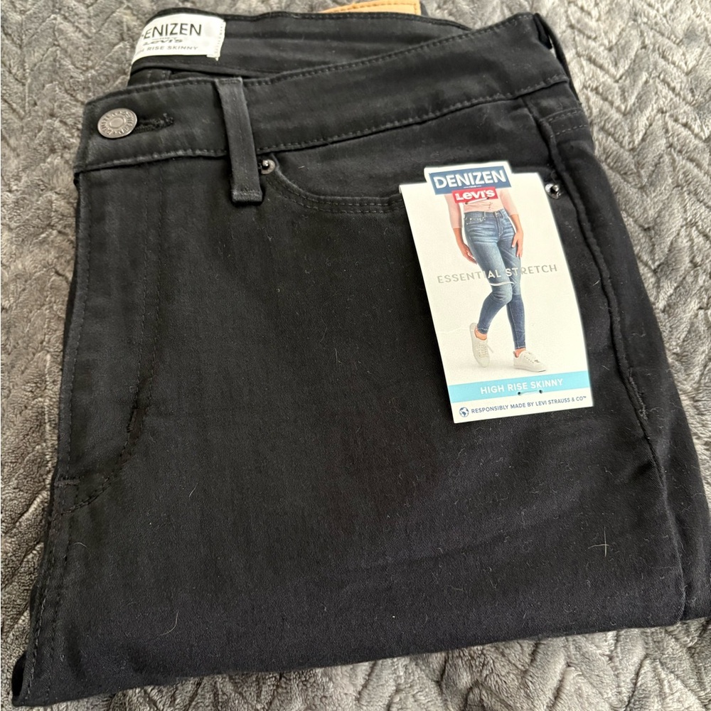 Denizen by Levi's Black High-Rise Skinny Jeans